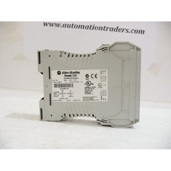 Unmanaged Ethernet Switch, 1783-US05T, Allen-Bradley